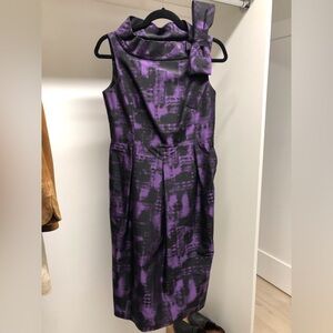 Gorgeous silk and wool dress